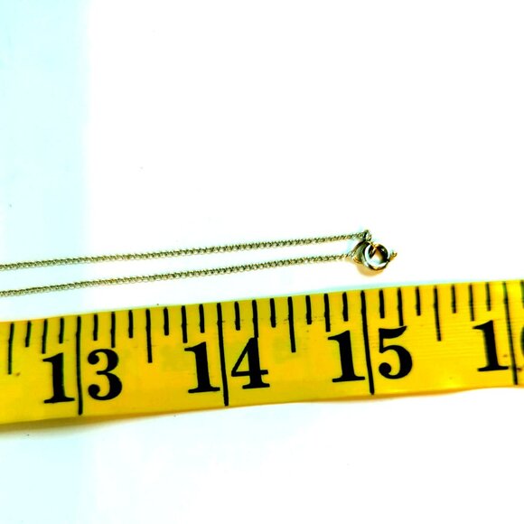 Vintage Sterling Silver 925 Pearl Pendant Leaf Motif Necklace - Picture 5 of 5